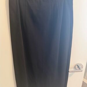 Eileen Fisher Classic Black Pencil Skirt